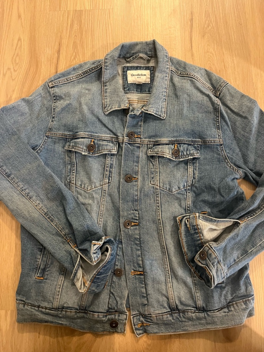 Goodfellow & Co Light Wash Denim Jacket
